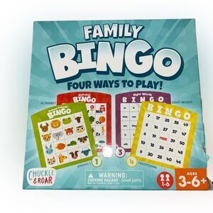 Nwt but corner of box is damaged Family Bingo